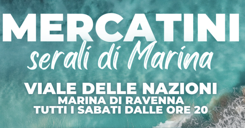 Mercatini serali a Marina di Ravenna